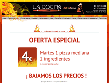 Tablet Screenshot of cocinadelinfierno.com